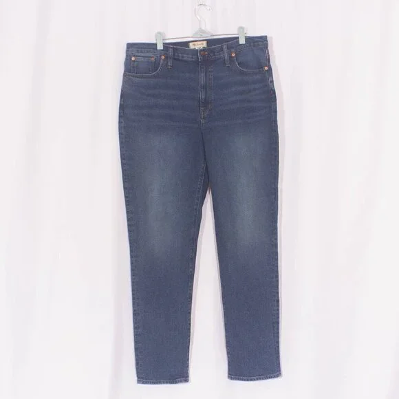 MADEWELL The High Rise Slim Boy Jean Size 32T - Picture 5 of 10